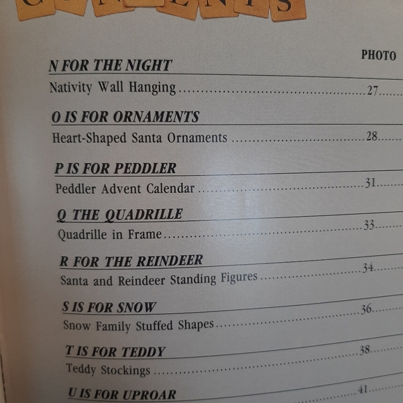 EUC MERRY CHRISTMAS ABC's - Picture 4 of 14